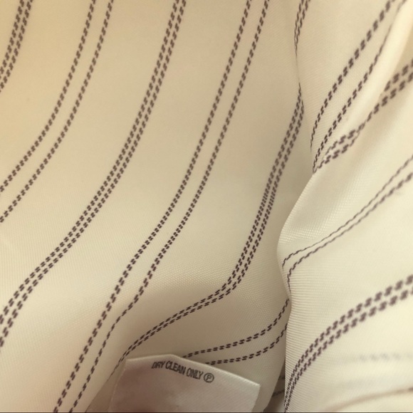 Off white Calvin Klein blazer size 2 - Picture 8 of 8